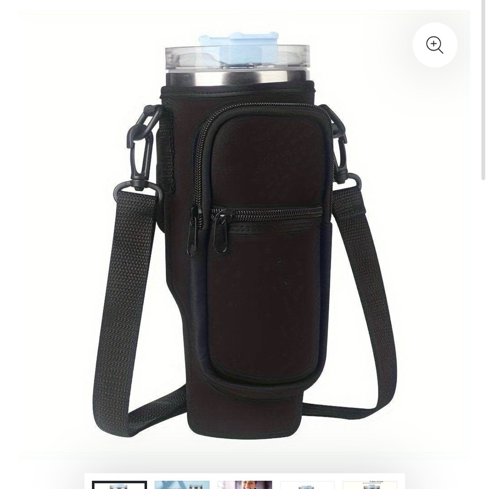 Black Crossbody Bag with Adjustable Straps and Durable Design